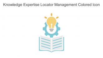 Knowledge Expertise Locator Management Colored Icon In Powerpoint Pptx Png And Editable Eps Format