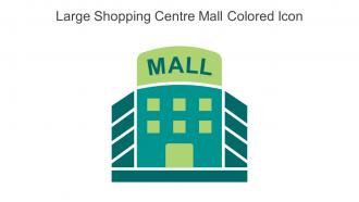 Large Shopping Centre Mall Colored Icon In Powerpoint Pptx Png And Editable Eps Format
