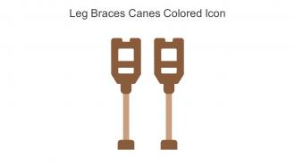 Leg Braces Canes Colored Icon In Powerpoint Pptx Png And Editable Eps Format