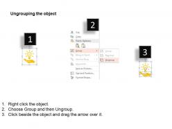 Light bulb patent idea solution magnifying glass with contact labyrinth ppt icons graphics