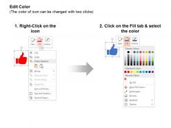 Like dislike number three medal awards ppt icons graphics