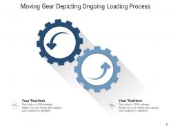 Loading Manufacturing Progress Displaying Arrows Indicating Application