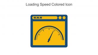 Loading Speed Colored Icon In Powerpoint Pptx Png And Editable Eps Format