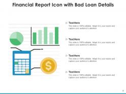 Loan Icon Target Employees Executive Evaluating Customer Management