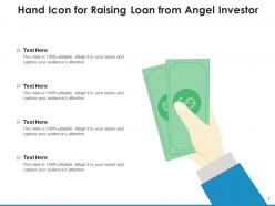 Loan Icon Target Employees Executive Evaluating Customer Management
