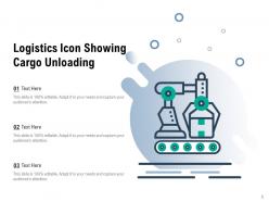 Logistics Icon Global Delivery Through Guaranteed Survey