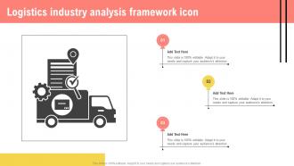 Logistics Industry Analysis Framework Icon