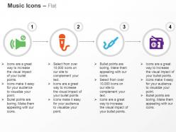 Loudspeaker mike jack radio ppt icons graphics