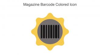 Magazine Barcode Colored Icon In Powerpoint Pptx Png And Editable Eps Format