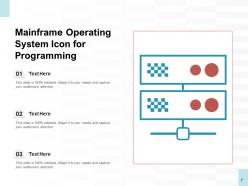 Mainframe Icon Transaction Customer Production Illustrating Inventory Processing