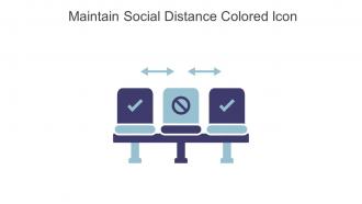 Maintain Social Distance Colored Icon In Powerpoint Pptx Png And Editable Eps Format
