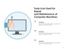 Maintenance Icon Database Service Gears Industrial Equipment
