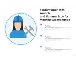 Maintenance Icon Database Service Gears Industrial Equipment