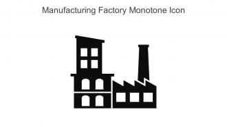 Manufacturing Factory Monotone Icon In Powerpoint Pptx Png And Editable Eps Format