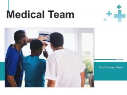 Medical Team Analyzing Treatment Performing Operation Dress