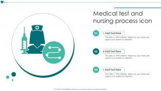 Medical Test And Nursing Process Icon