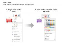 Message mobile chat megaphone communication ppt icons graphics