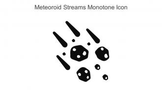 Meteoroid Streams Monotone Icon In Powerpoint Pptx Png And Editable Eps Format