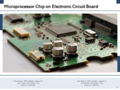 Microprocessor Motherboard Gear Wheel Circuit Board Parallel Formation