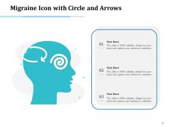 Migrane Icon Stress Management Arrows Circuits