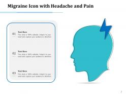 Migrane Icon Stress Management Arrows Circuits