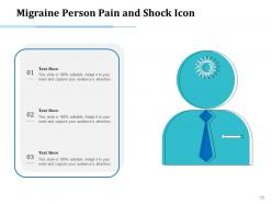 Migrane Icon Stress Management Arrows Circuits