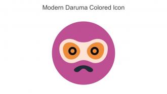 Modern Daruma Colored Icon In Powerpoint Pptx Png And Editable Eps Format