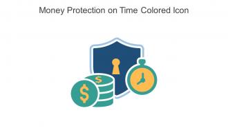 Money Protection On Time Colored Icon In Powerpoint Pptx Png And Editable Eps Format