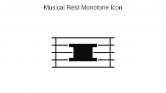 Musical Rest Monotone Icon In Powerpoint Pptx Png And Editable Eps Format