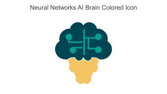 Neural Networks Ai Brain Colored Icon In Powerpoint Pptx Png And Editable Eps Format