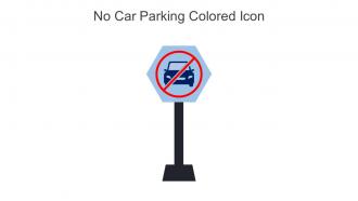 No Car Parking Colored Icon In Powerpoint Pptx Png And Editable Eps Format