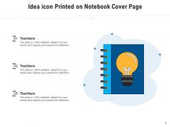 Notebook Business Sketching Together Flowerpot