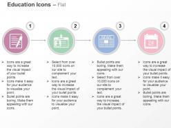 Notes id card news paper calendar ppt icons graphics