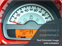 Odometer Kilometers Speedometer Distance Indicators
