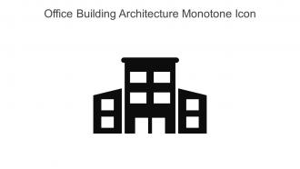 Office Building Architecture Monotone Icon In Powerpoint Pptx Png And Editable Eps Format