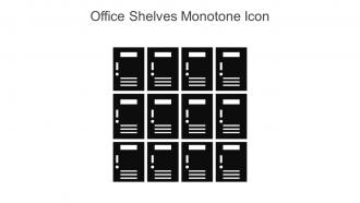 Office Shelves Monotone Icon In Powerpoint Pptx Png And Editable Eps Format