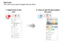 Online chat sound communication network leadership ppt icons graphics