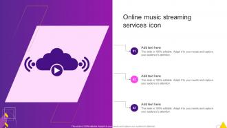 Online Music Streaming Services Icon