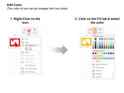Online study programs computer ppt icons graphics