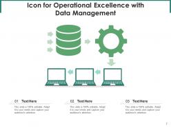 Operational Excellence Icon Successfully Business Revenue Management Leadership