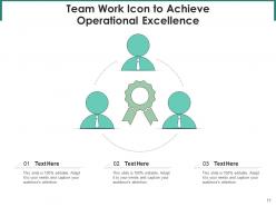 Operational Excellence Icon Successfully Business Revenue Management Leadership