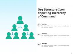 Org Structure Icon Employees Management Hierarchy Decision Representing Circle