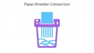 Paper Shredder Colored Icon In Powerpoint Pptx Png And Editable Eps Format