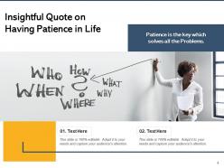 Patience Businessman Insightful Inspirational Symbol Individual