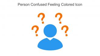 Person Confused Feeling Colored Icon In Powerpoint Pptx Png And Editable Eps Format