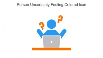 Person Uncertainty Feeling Colored Icon In Powerpoint Pptx Png And Editable Eps Format