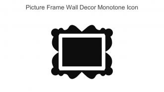Picture Frame Wall Decor Monotone Icon In Powerpoint Pptx Png And Editable Eps Format