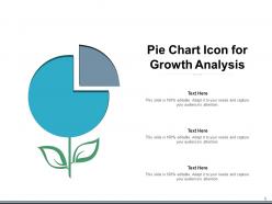 Pie Chart Icon Business Analysis Financial Distribution Growth Population Product