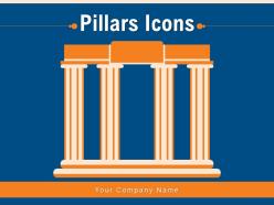 Pillars Icons Corporate Financial Administrative Navigation Architectural