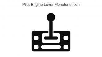Pilot Engine Lever Monotone Icon In Powerpoint Pptx Png And Editable Eps Format